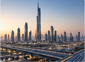 Dubai skyline representing the GCC market